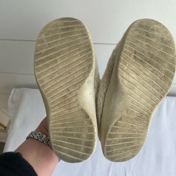 ALLBIRDS Smallbirds Wool Runners FluffsShoes Little Kids 10.5 Natural White - Picture 9 of 12